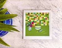 Image 1 of Kitchen Supper (with camellias) Artist's Proof Print