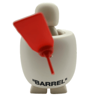 Image 5 of BARRELMAN OFF-PUTI VARIANT GLOW IN THE DARK