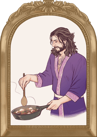 Image 1 of ✦ gale cooking print ✦