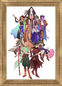 ✦ mighty nein poster ✦