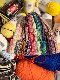 Image 2 of KaleidoStitch Beanie