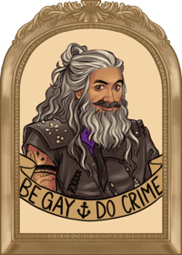 Image 1 of ✦ blackbeard print ✦