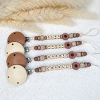 Image 1 of Attache tétine .. Bruny Chocolat .. 