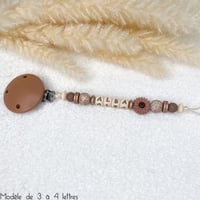 Image 2 of Attache tétine .. Bruny Chocolat .. 