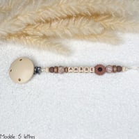 Image 3 of Attache tétine .. Bruny Chocolat .. 