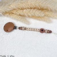 Image 4 of Attache tétine .. Bruny Chocolat .. 