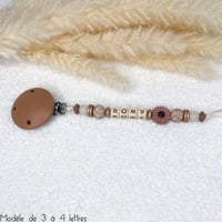 Image 2 of Attache tétine .. Bruny Paillette .. 