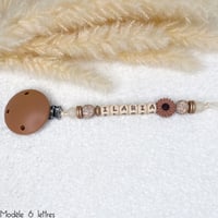 Image 4 of Attache tétine .. Bruny Paillette .. 