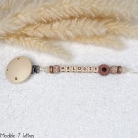 Image 5 of Attache tétine .. Bruny Paillette .. 