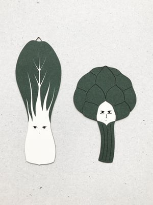 Image of Bok Choy, wall ornament
