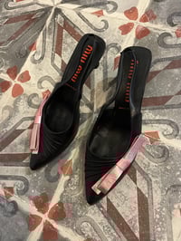 Image 2 of Miu Miu SS 2000 pointed mules