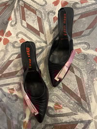 Image 5 of Miu Miu SS 2000 pointed mules