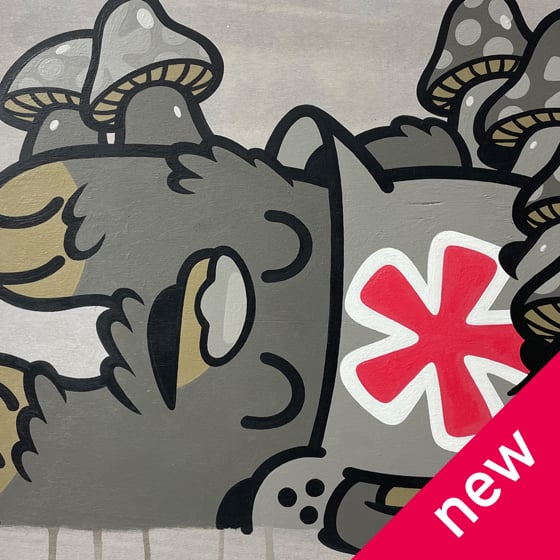 Image of Copy of Trooper In The Woods - Mushroom Grey / artwork