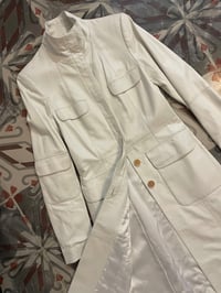 Image 3 of Amaya Arzuaga early 00s leather coat