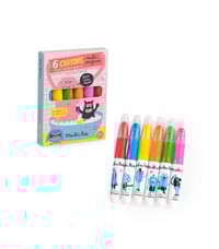 Image 3 of Les Schmouks 6 multi-surface crayons