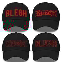 Image 1 of BLEGH DAD HAT - RED EDITION