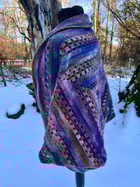 Image 3 of Granny Merge Cocoon Cardigan 