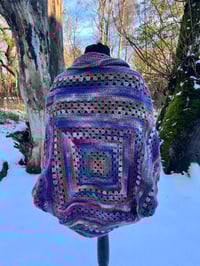 Image 4 of Granny Merge Cocoon Cardigan 