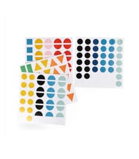 Image 3 of Les Toupitis Geometric Stickers kit