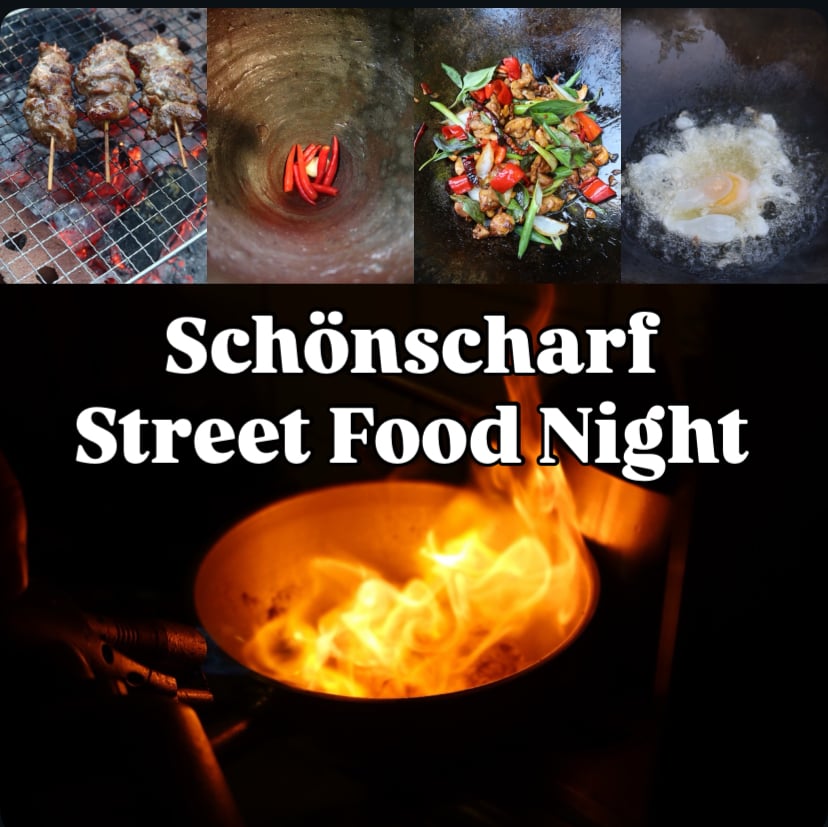 Image of  "SCHÖNSCHARF"  Street Food Night ,  20.03.2026, 1 Person 🎉