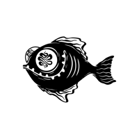 Image 2 of 'Gone Phishing' Black Tee
