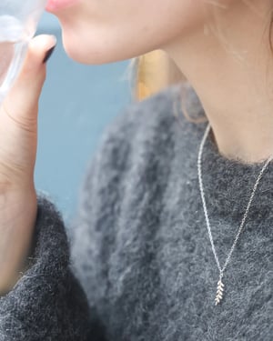 Image of *SAMPLE SALE* Fern Leaf Necklaces