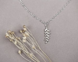 Image of *SAMPLE SALE* Fern Leaf Necklaces