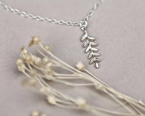 Image of *SAMPLE SALE* Fern Leaf Necklaces