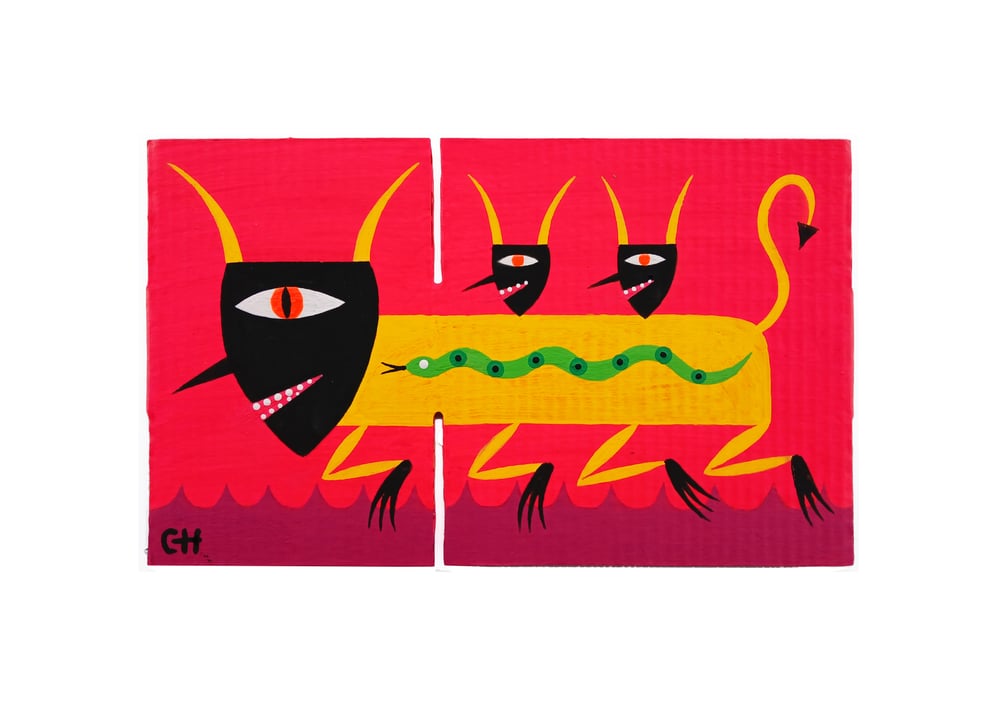 Image of SMILEY CREATURE FROM THE FOREST