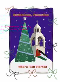 Bethlehem Christmas Card