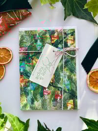 Image 5 of Retro Christmas Lights Card