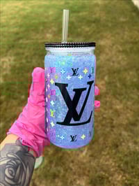 LV Snow Globe Tumbler (16oz)
