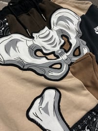 Image 3 of Brown bandana sweatpants ( L - XL )