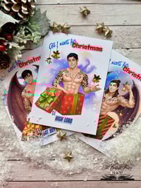 Image 1 of Коледни картички с книжни гаджета - различни видове