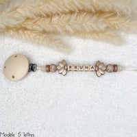 Image 3 of Attache tétine .. Bruna Paillette ..