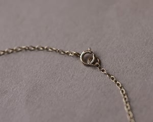 Image of 9ct gold salt and pepper diamond necklace