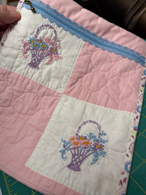 Image of Zipper bag 10” x 12”