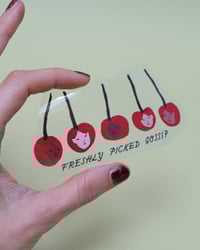 Image 3 of Sticker Freshly picked gossip