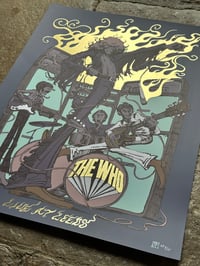 Image 2 of The Who, Live At Leeds gold foil AP