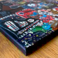 Image 2 of Grateful Dead Painting w/Living In The Moment Lyrics