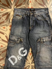 Image 3 of Dolce & Gabbana early 00s deconstructed jeans 