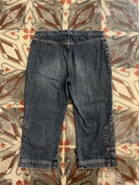 Image 5 of Dolce & Gabbana early 00s deconstructed capri jeans