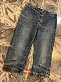Image 4 of Dolce & Gabbana early 00s deconstructed capri jeans