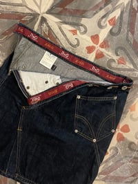 Image 3 of Dolce & Gabbana early 00s deconstructed denim skirt