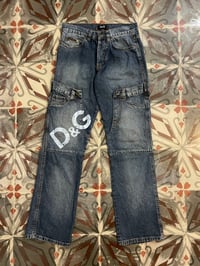 Image 1 of Dolce & Gabbana early 00s deconstructed jeans 