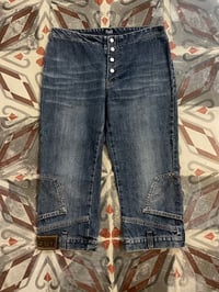Image 1 of Dolce & Gabbana early 00s deconstructed capri jeans