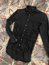 Image 4 of Marithé + François Girbaud early 00s gathered shirt