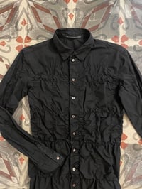 Image 3 of Marithé + François Girbaud early 00s gathered shirt
