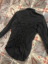 Image 5 of Marithé + François Girbaud early 00s gathered shirt
