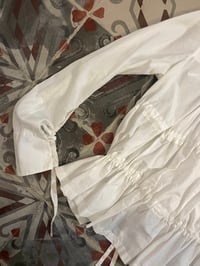 Image 4 of Marithé + François Girbaud early 00s gathered blouse